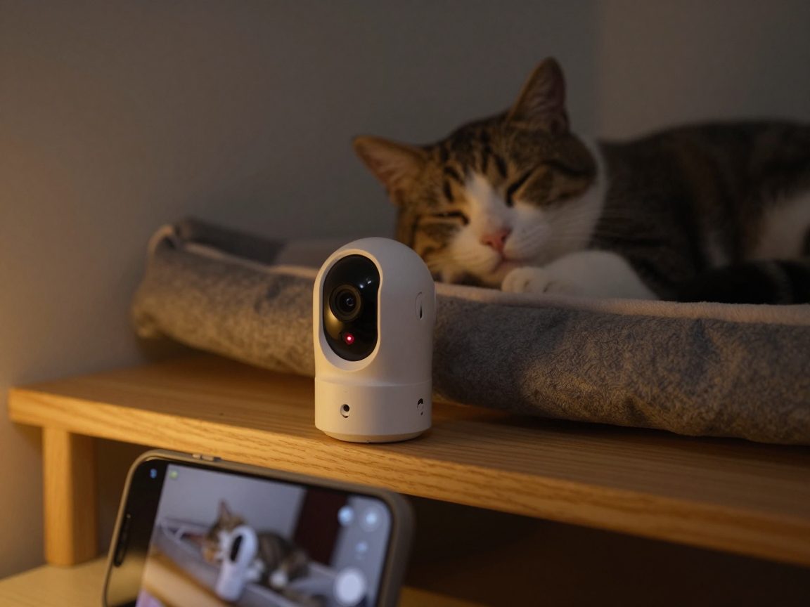 Caméra connectée pour chat : surveiller et interagir à distance