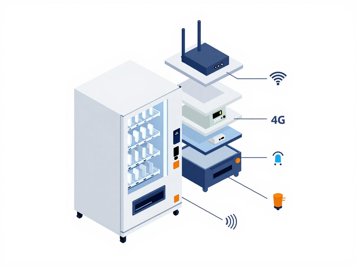 Qu'est-ce qu'un distributeur automatique connecté ?
