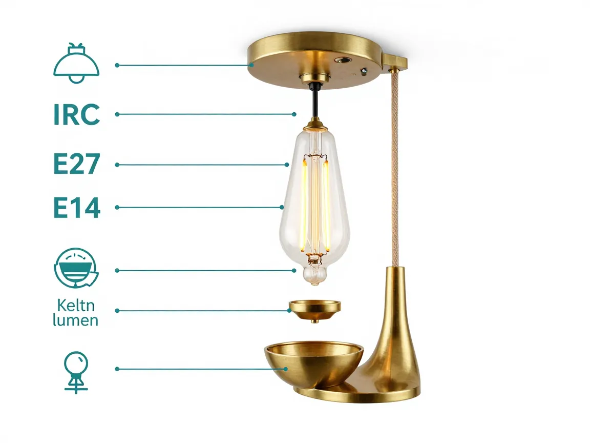 Anatomie d'un luminaire qui ose le bulbe apparent