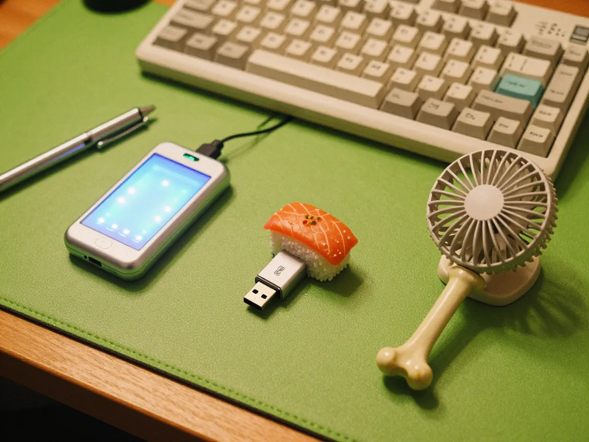 Pourquoi les gadgets USB rétro et les objets de bureau geek redeviennent désirables